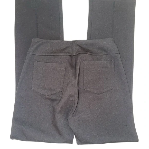 J.McLaughlin Black Ponte Pull-On Flare Pants XS - Picture 4 of 8